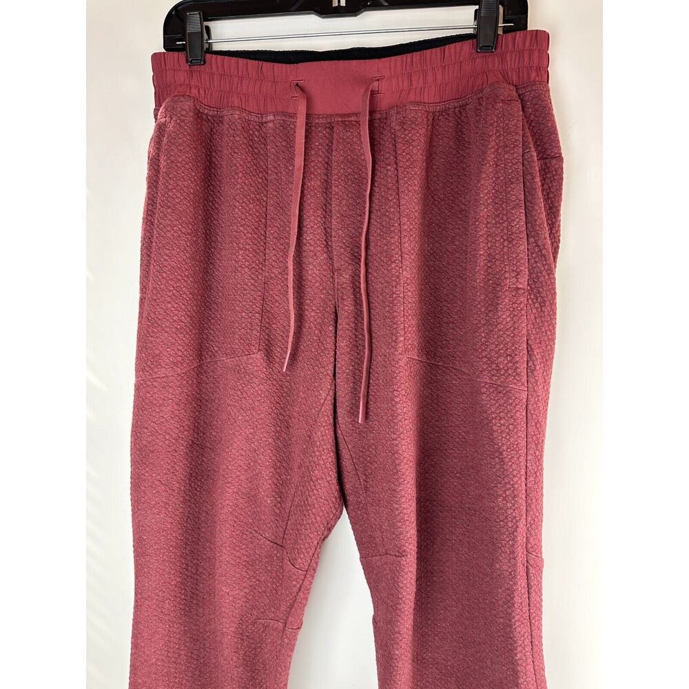 Lululemon At Ease Jogger 29" Inseam Heathered Savannah Red Men's Size Large - Picture 4 of 13